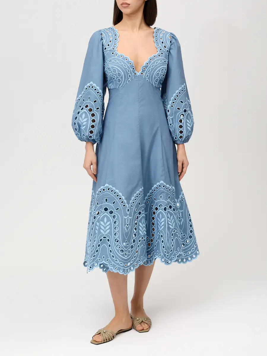 Платье хлопковое