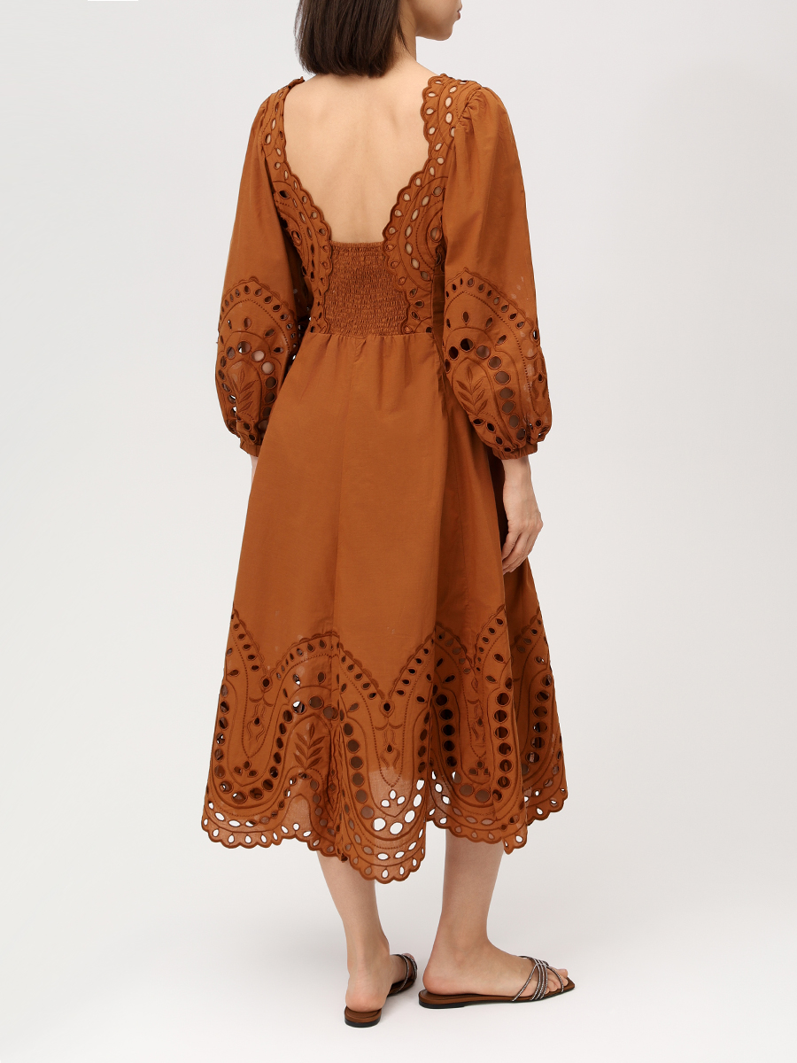 Платье хлопковое