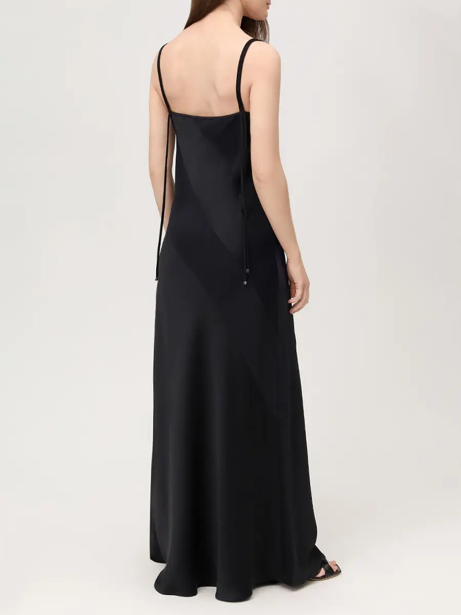 Платье однотонное