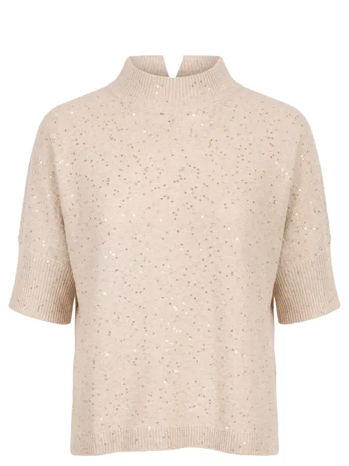 Джемпер изо льна и хлопка ANTONELLI FIRENZE