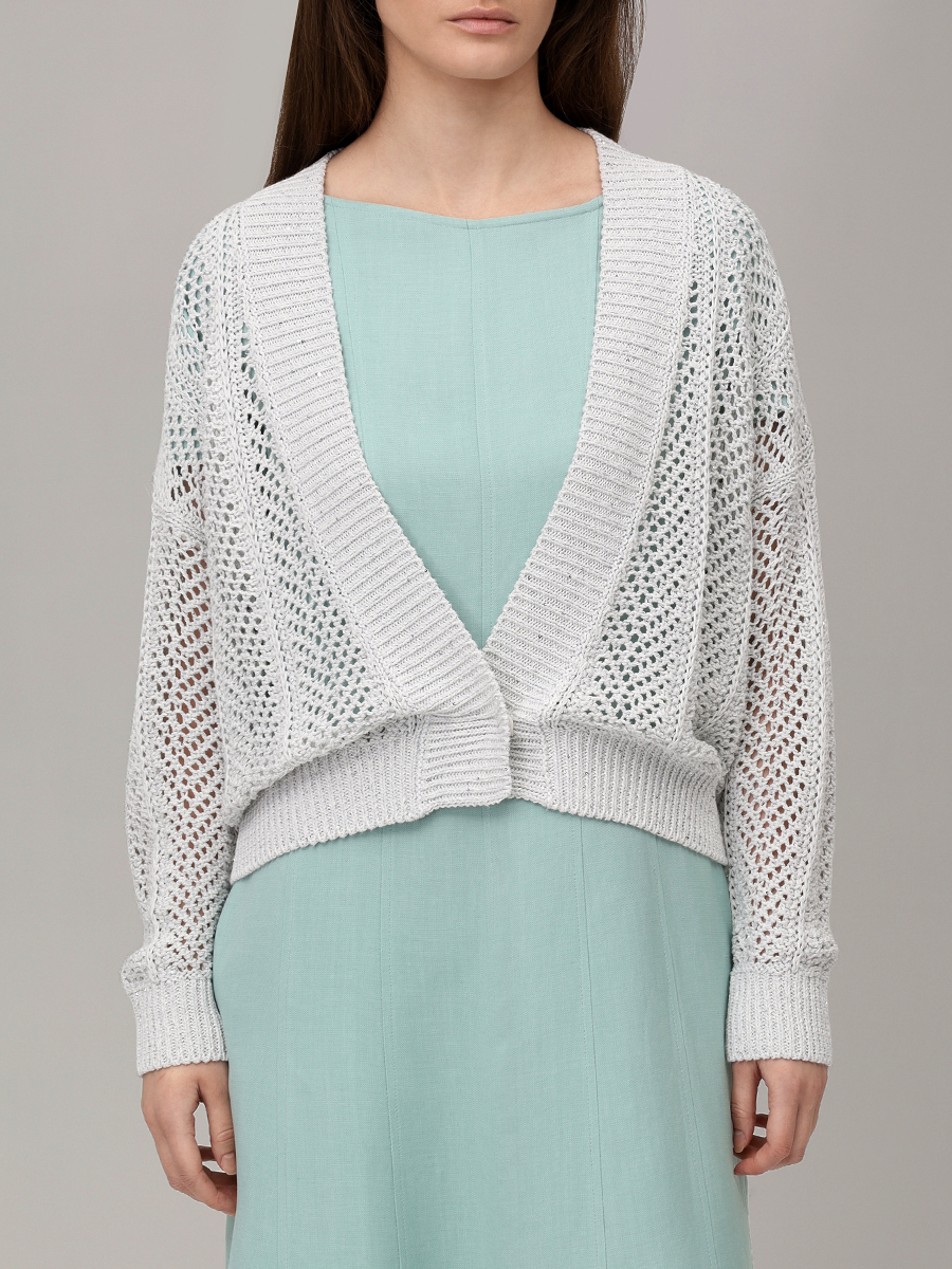 Кардиган с пайетками