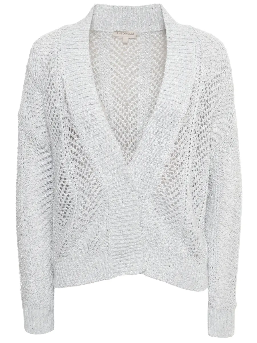 Кардиган с пайетками