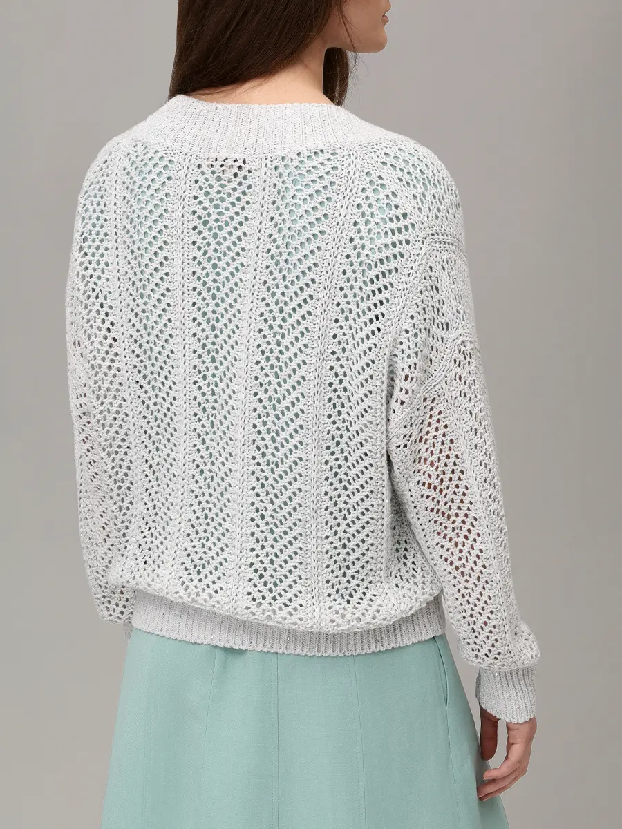 Кардиган с пайетками