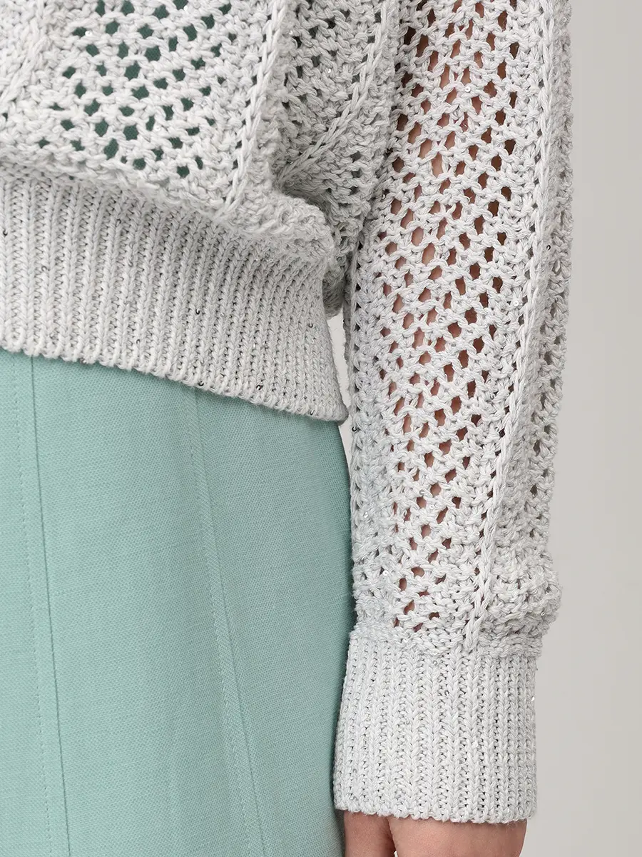 Кардиган с пайетками