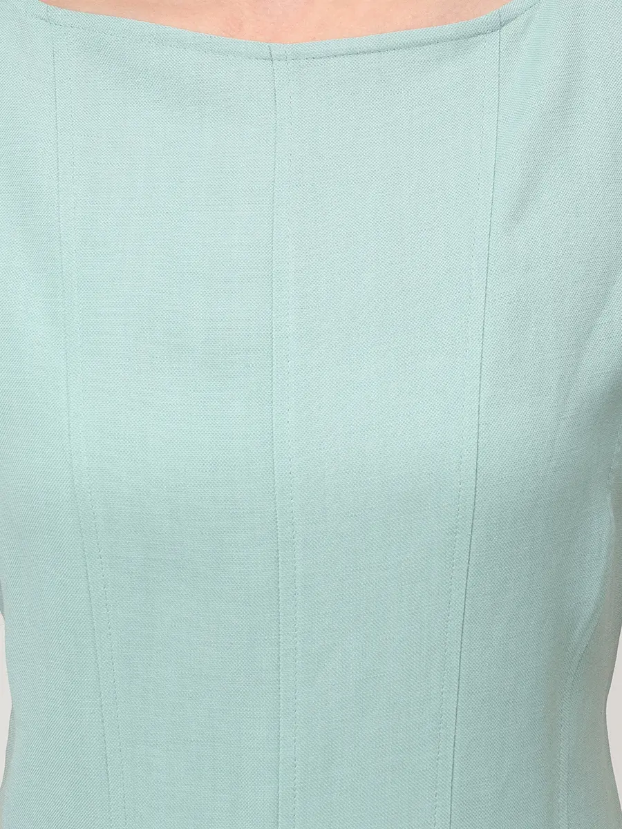 Платье из вискозы и льна