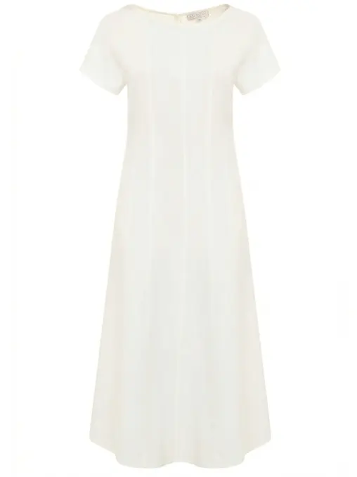 Платье из вискозы и льна ANTONELLI FIRENZE