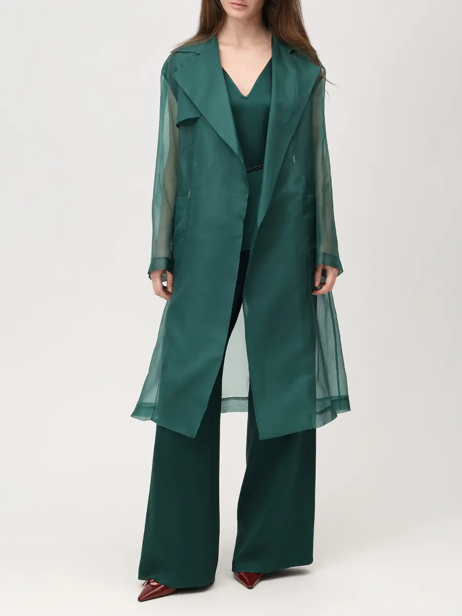 Плащ шелковый