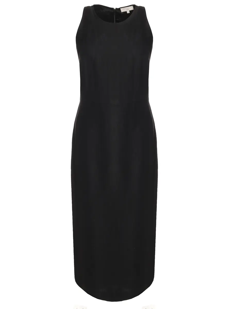 Платье из вискозы и льна