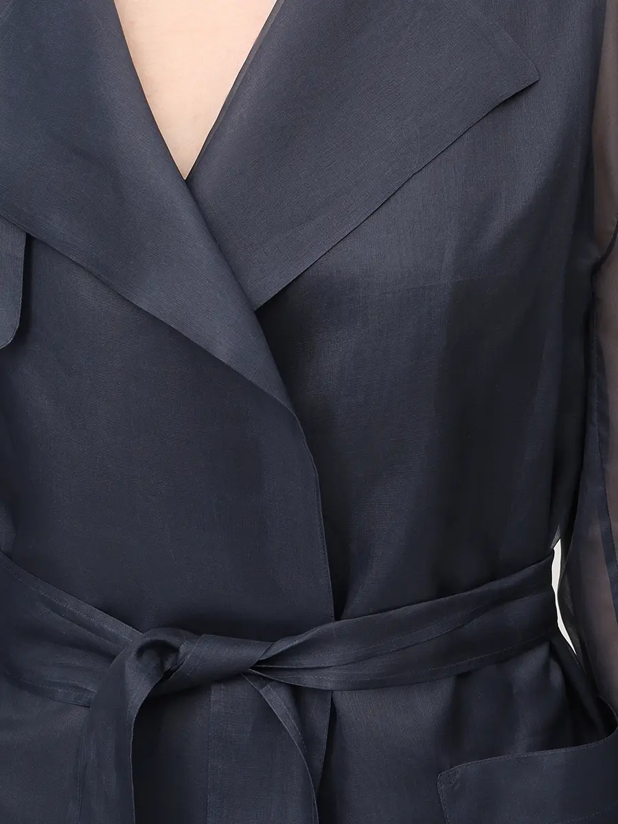 Плащ шелковый