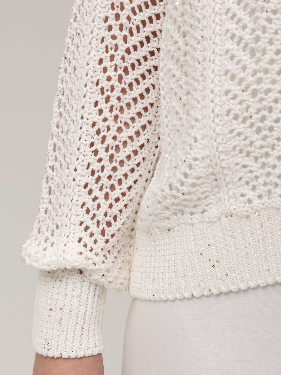 Кардиган с пайетками