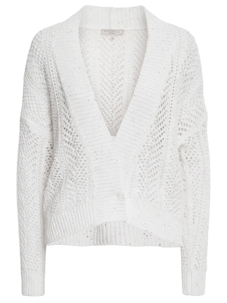 Кардиган с пайетками