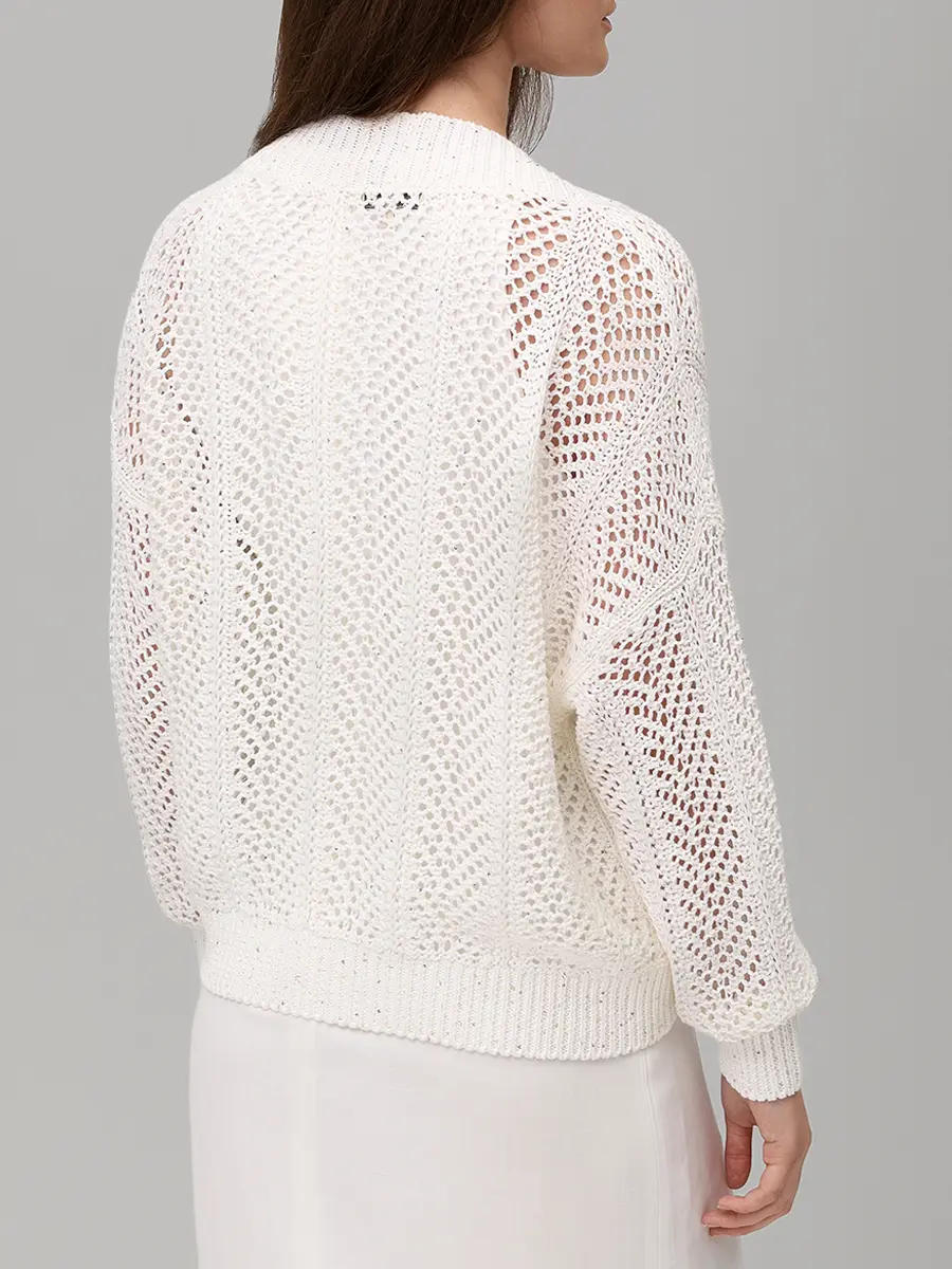 Кардиган с пайетками