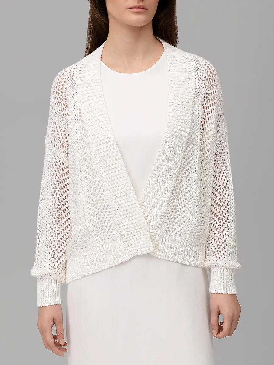 Кардиган с пайетками