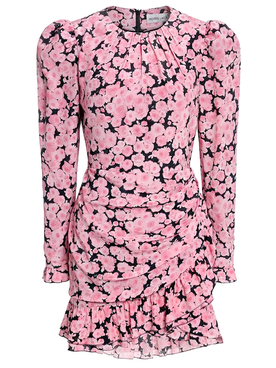 Платье шелковое