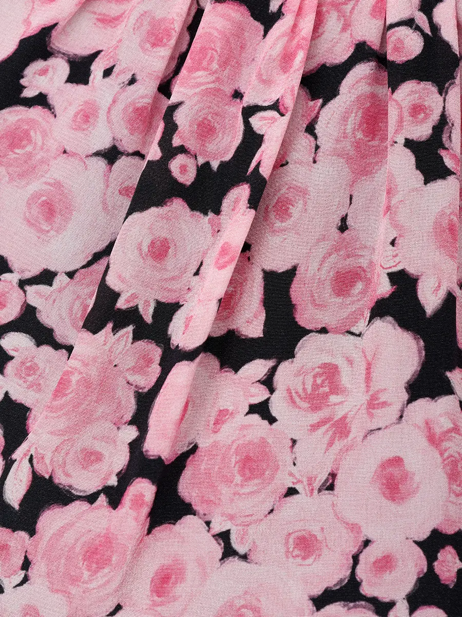 Платье шелковое