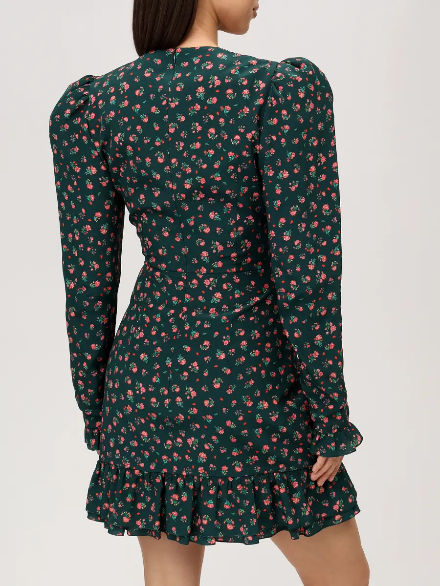 Платье шелковое