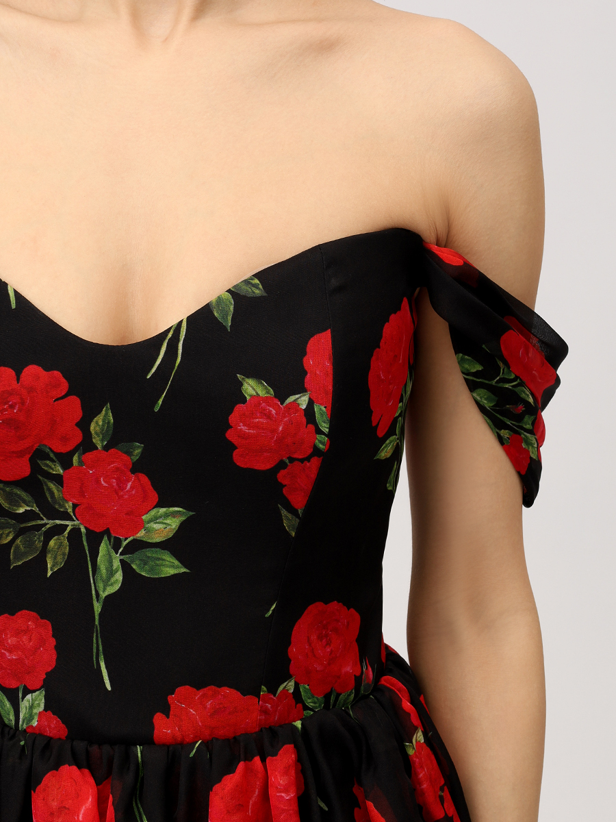 Платье шифоновое