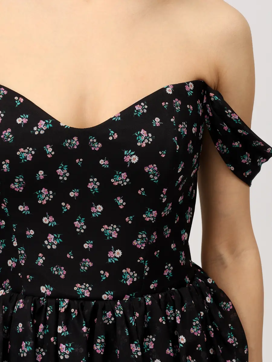 Платье шифоновое