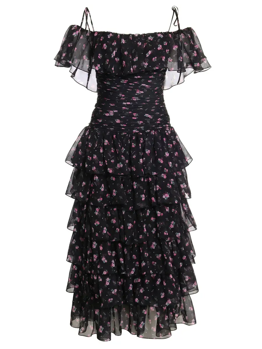 Платье шифоновое