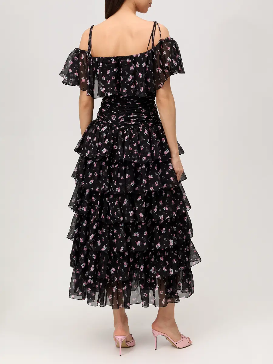 Платье шифоновое