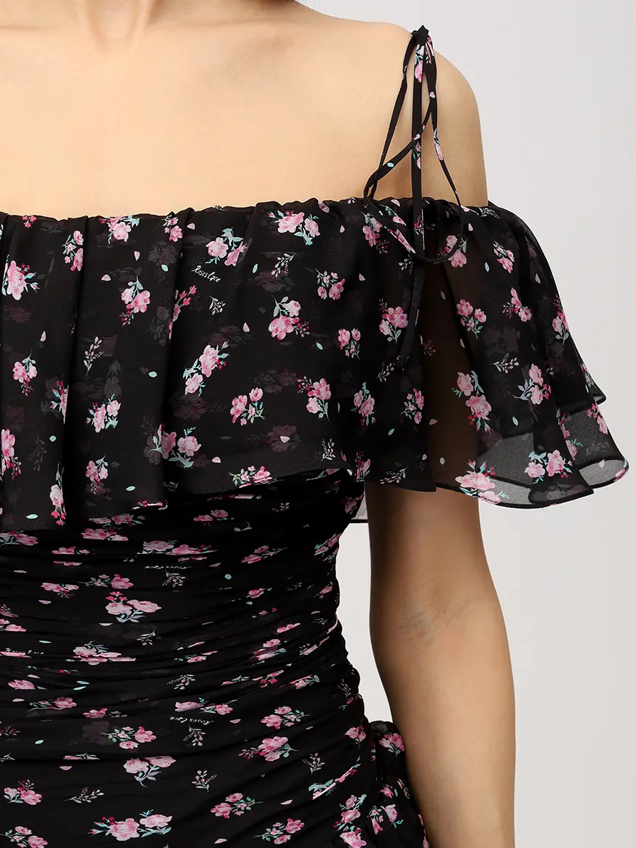 Платье шифоновое