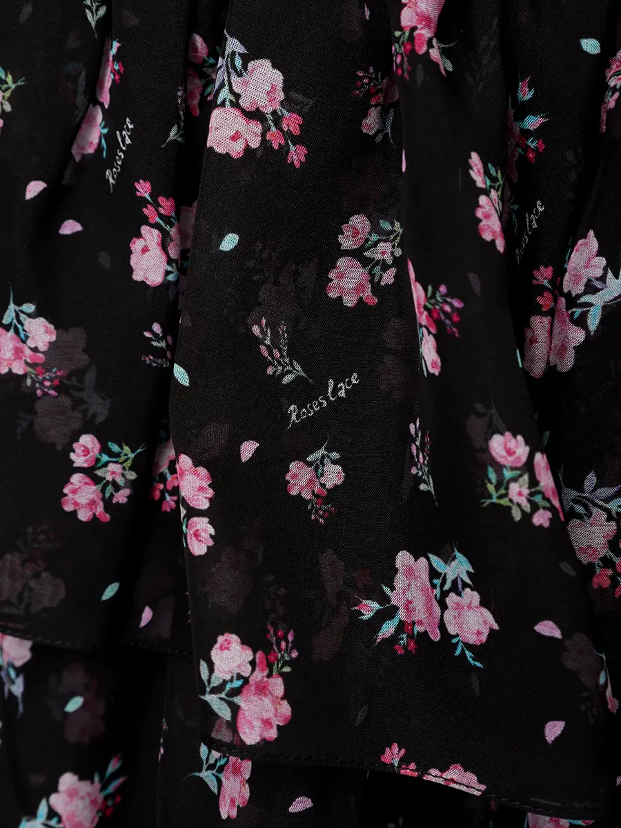 Платье шифоновое