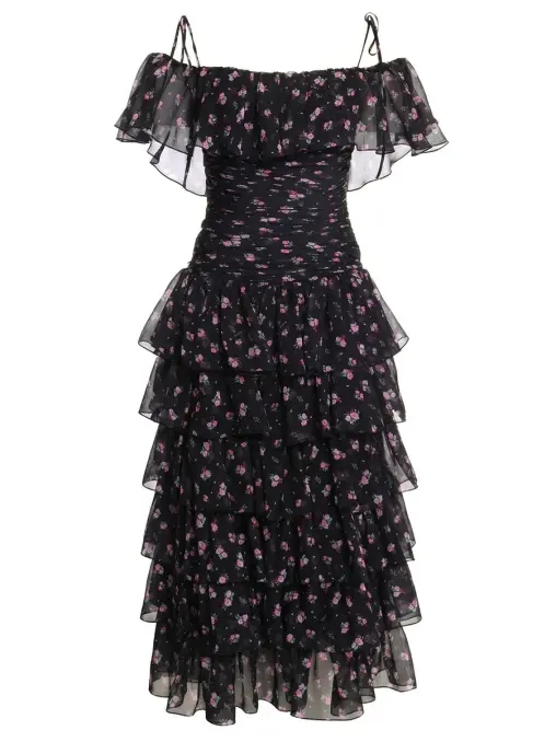 Платье шифоновое ROSES AND LACE