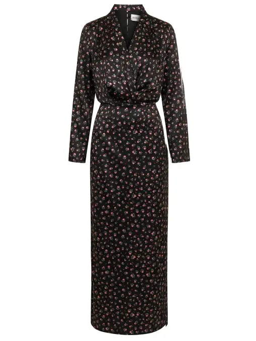 Платье атласное ROSES AND LACE