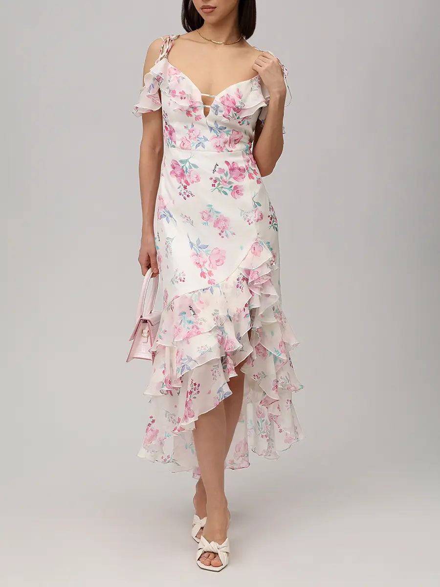 Платье шифоновое