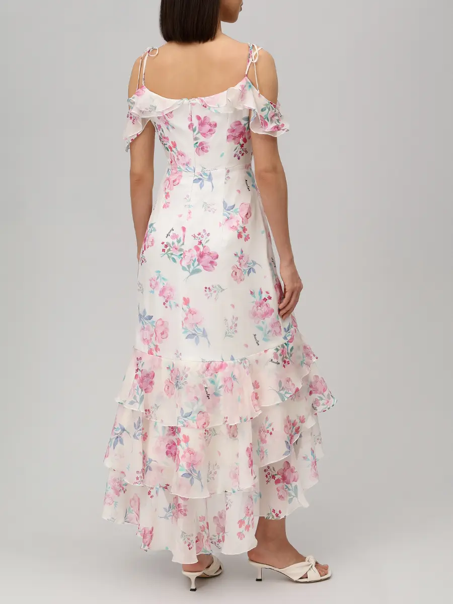 Платье шифоновое