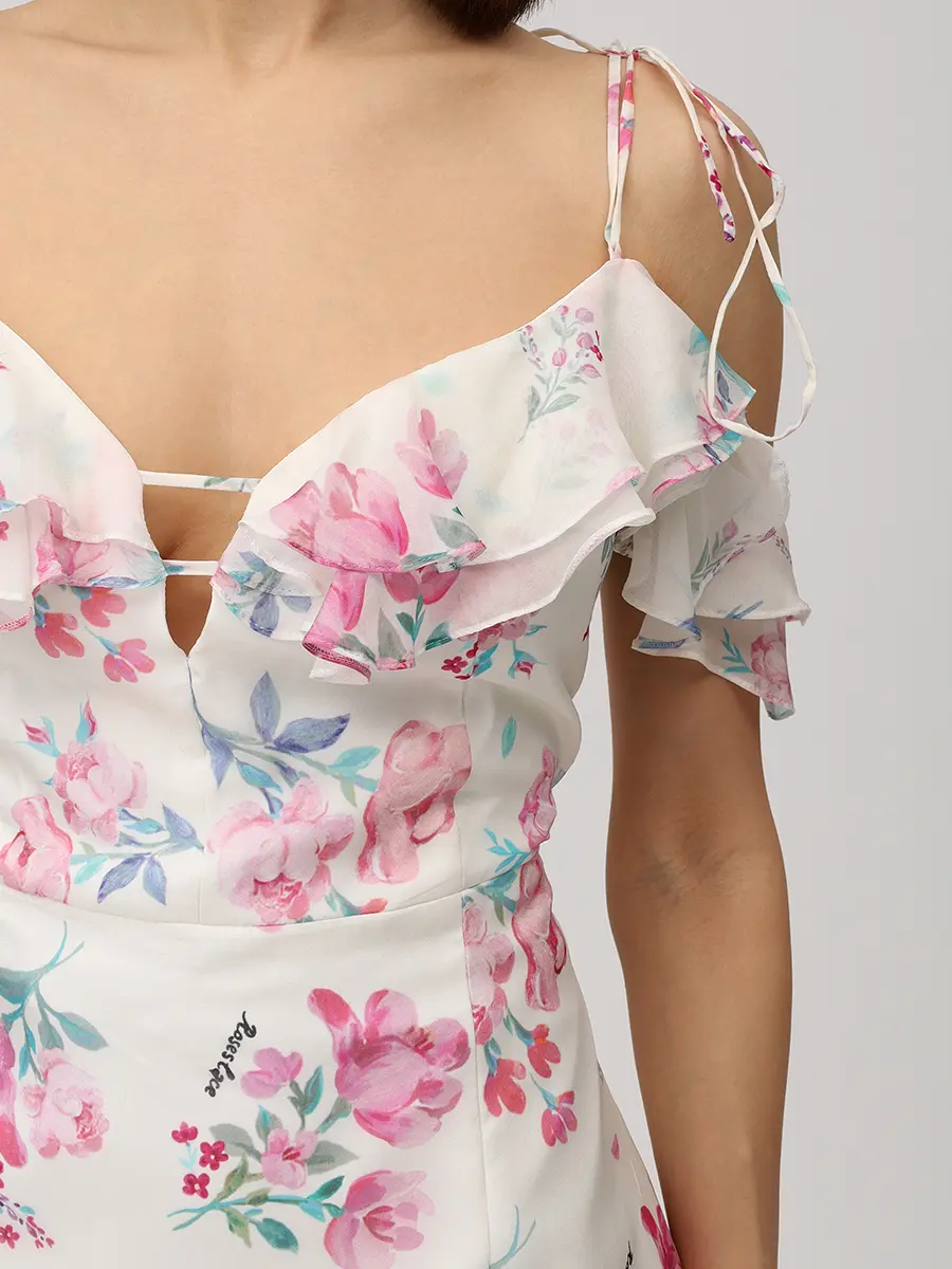 Платье шифоновое