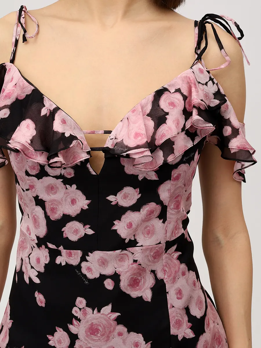 Платье шелковое