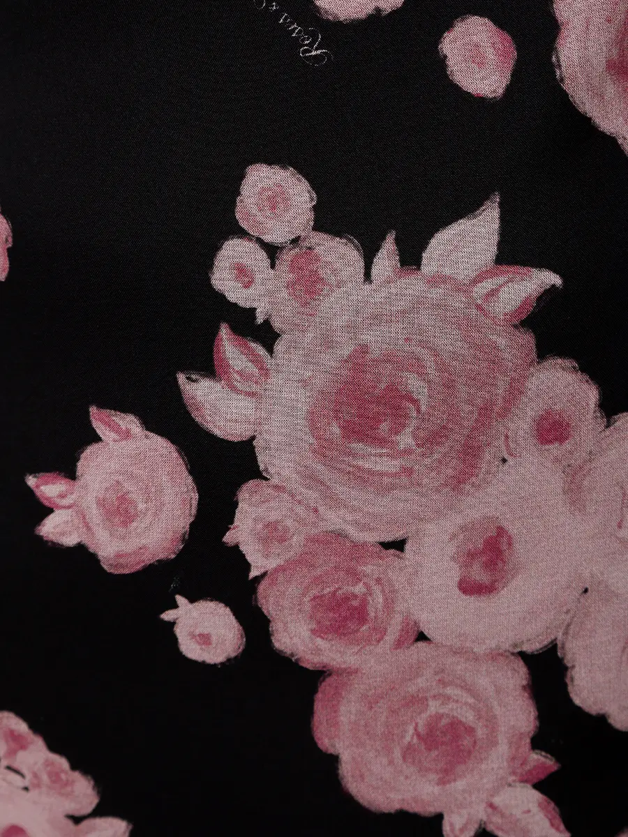 Платье шелковое