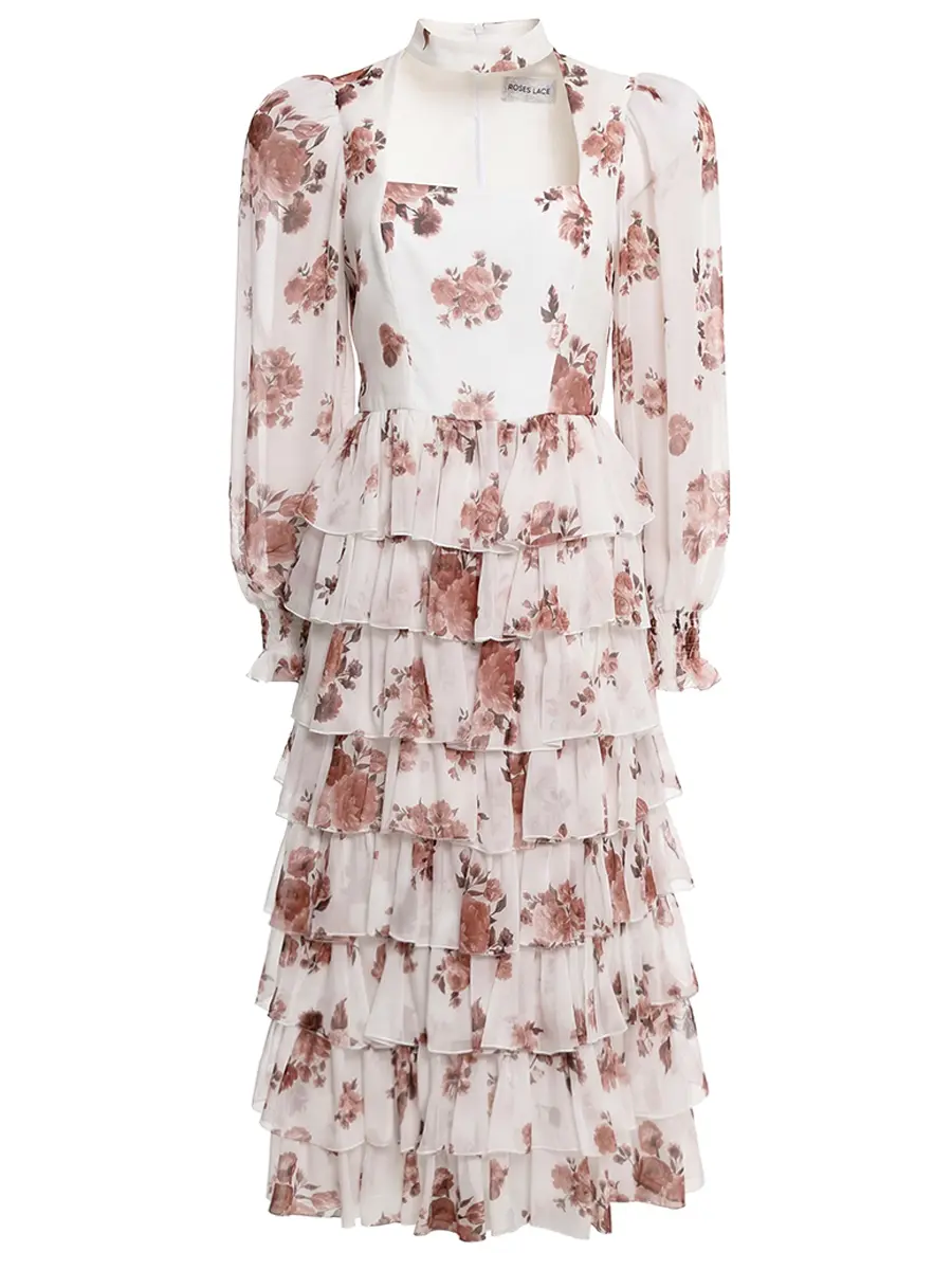 Платье шелковое