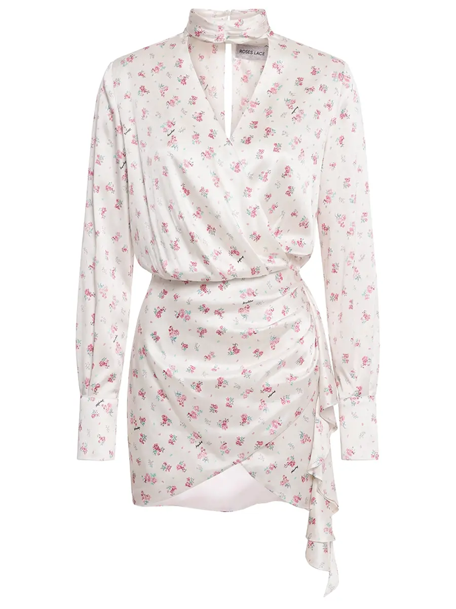 Платье шелковое