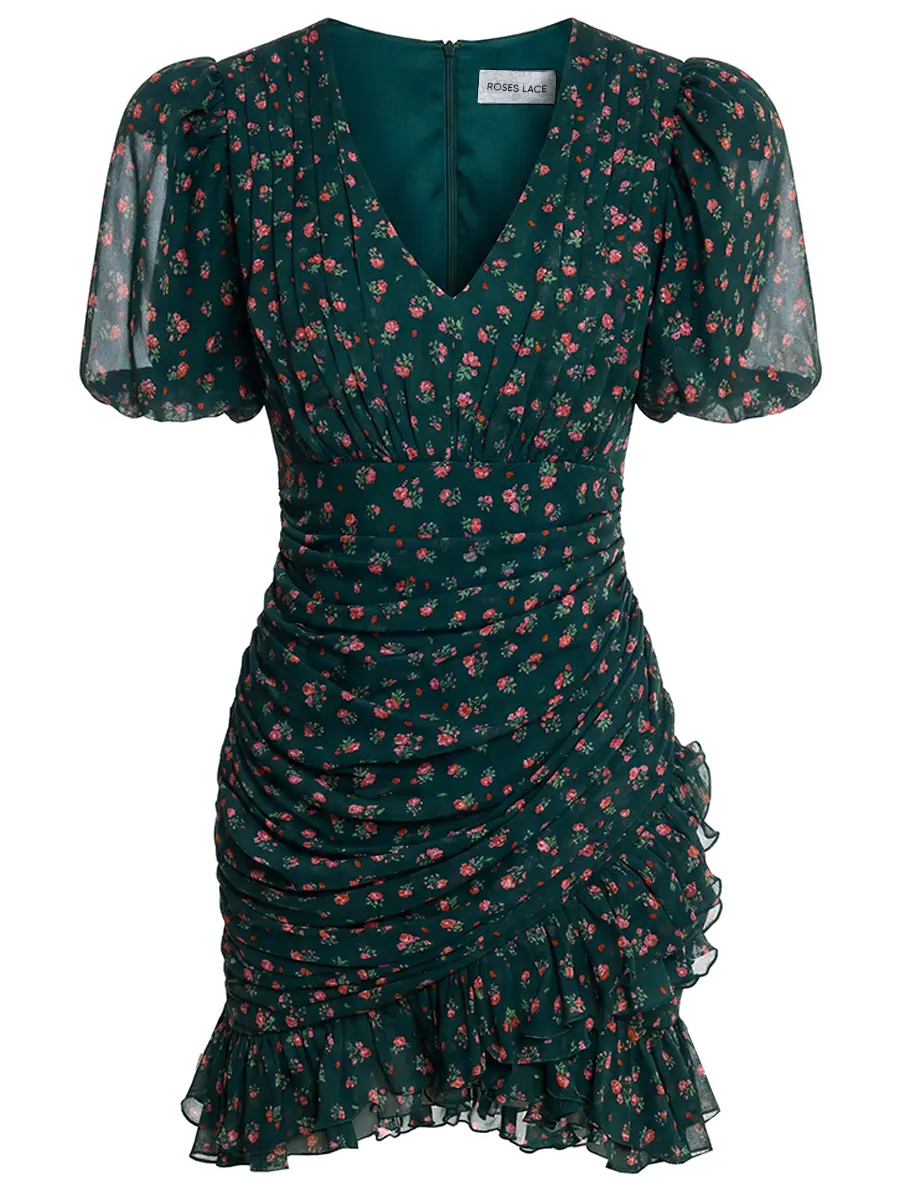 Платье шелковое