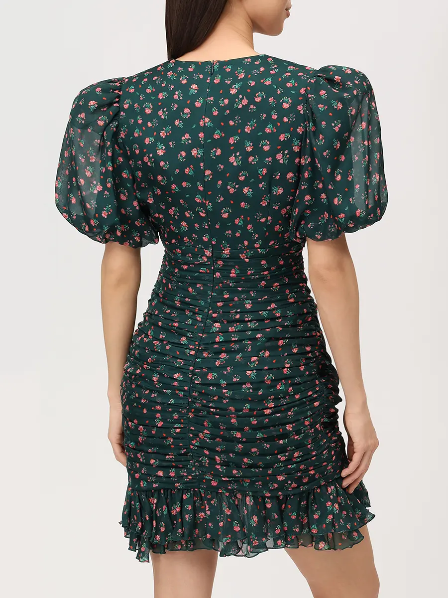 Платье шелковое