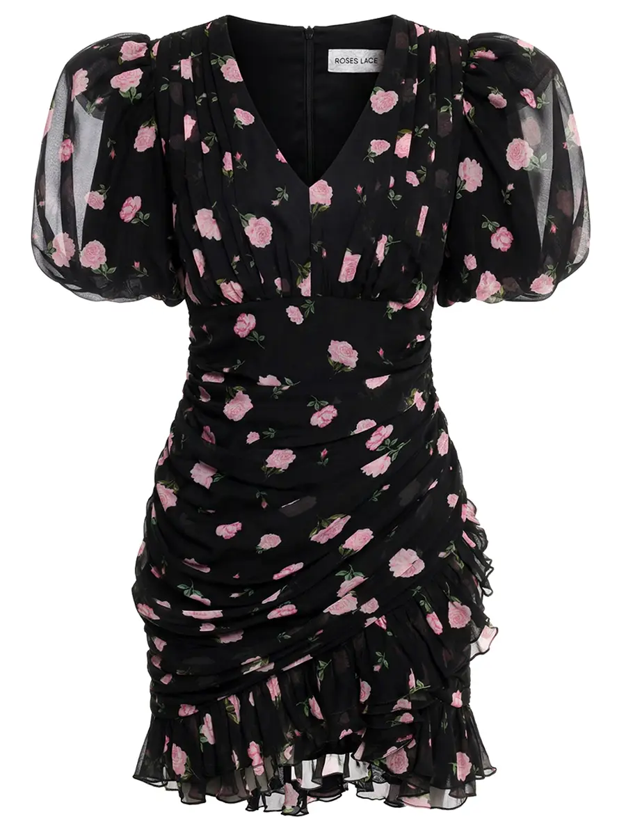 Платье шелковое