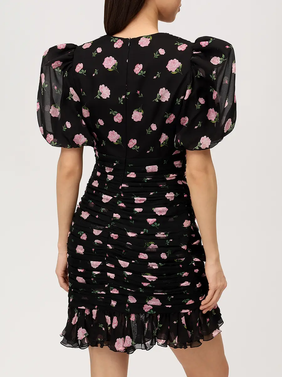 Платье шелковое