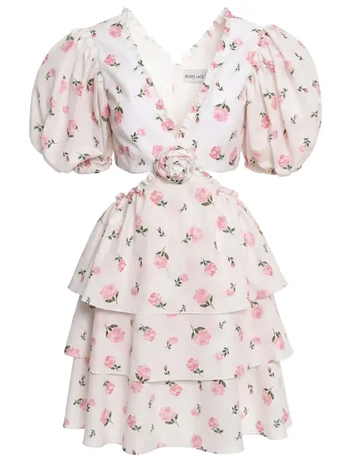 Платье хлопковое ROSES AND LACE