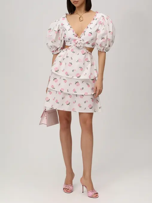 Платье хлопковое ROSES AND LACE