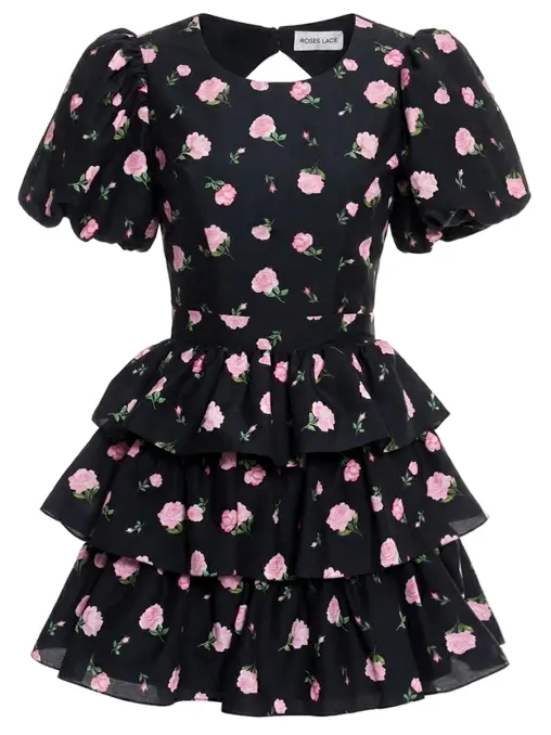 Платье хлопковое ROSES AND LACE