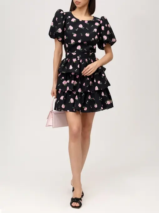 Платье хлопковое ROSES AND LACE