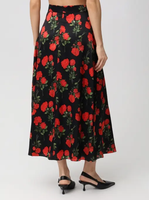 Юбка атласная ROSES AND LACE