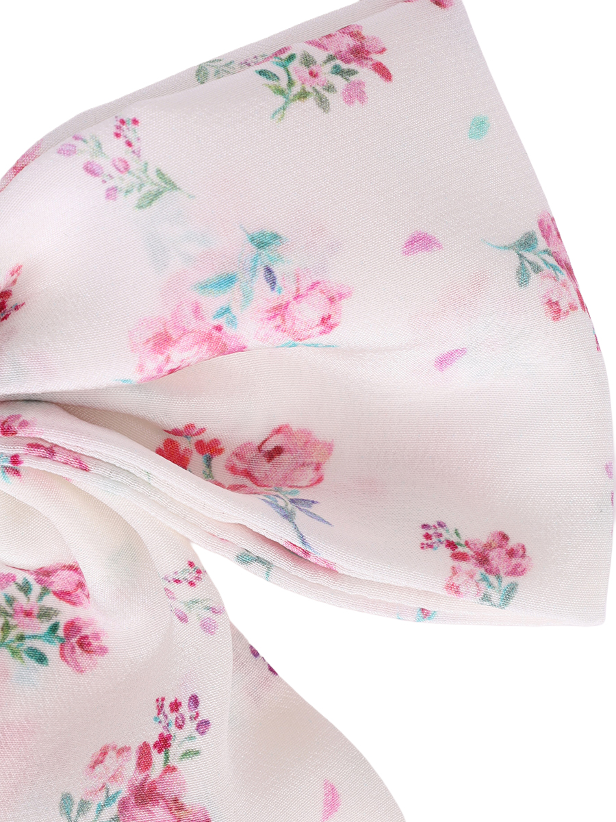 Заколка шелковая