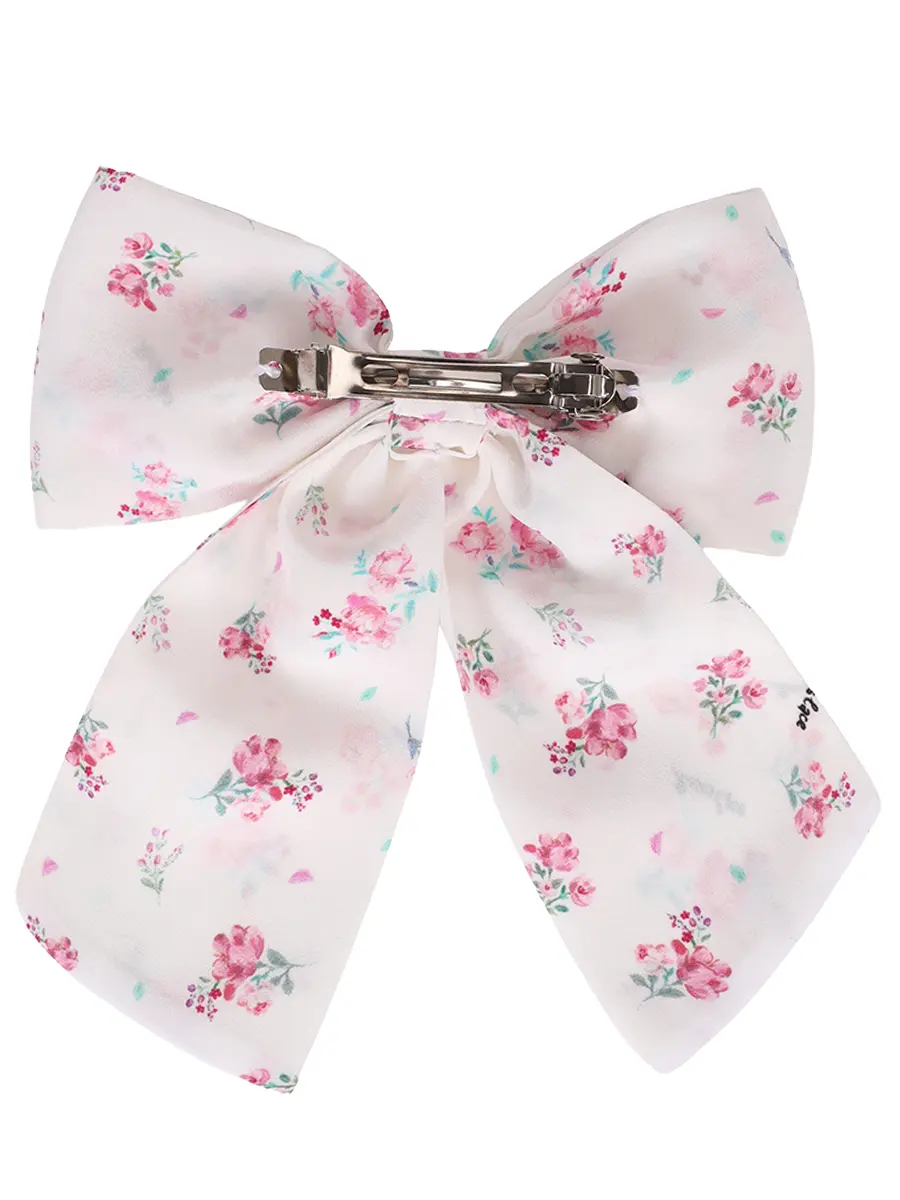 Заколка шелковая