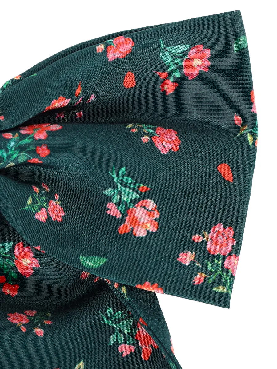 Заколка шелковая