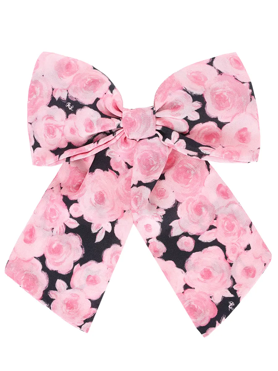 Заколка шелковая