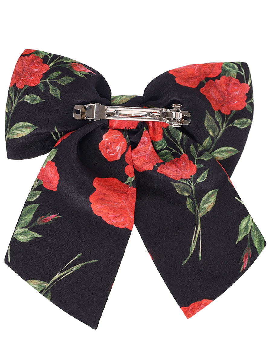 Заколка шелковая