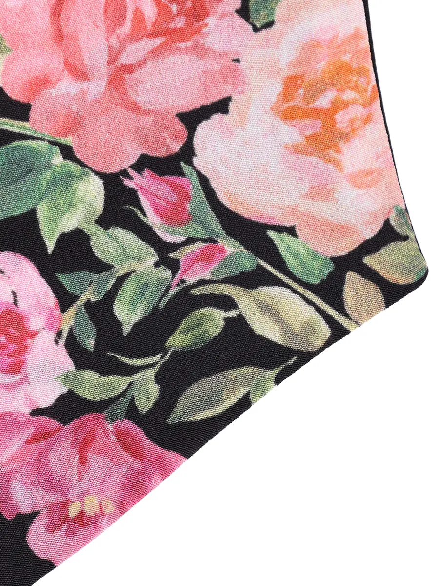 Заколка шелковая